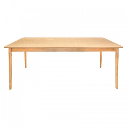 Mesa de comedor madeira rectangular 180